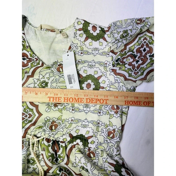 Soft Surroundings Maxi Dress PS Prarie 70s Style Floral Boho Tiered Retro Hippie - Picture 10 of 12